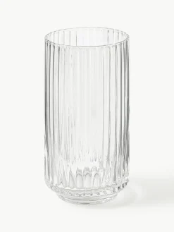Westwing Collection Mundgeblasene Longdrinkgläser Aleo, 4 Stück