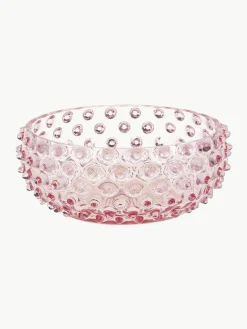 Anna von Lipa Mundgeblasene Schale Hobnail