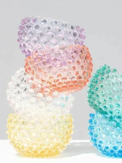 Anna von Lipa Mundgeblasene Snackschalen Hobnail, 4 Stück