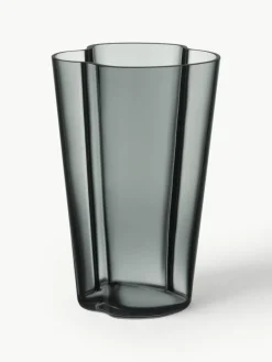 iittala Mundgeblasene Vase Alvar Aalto, H 22 cm