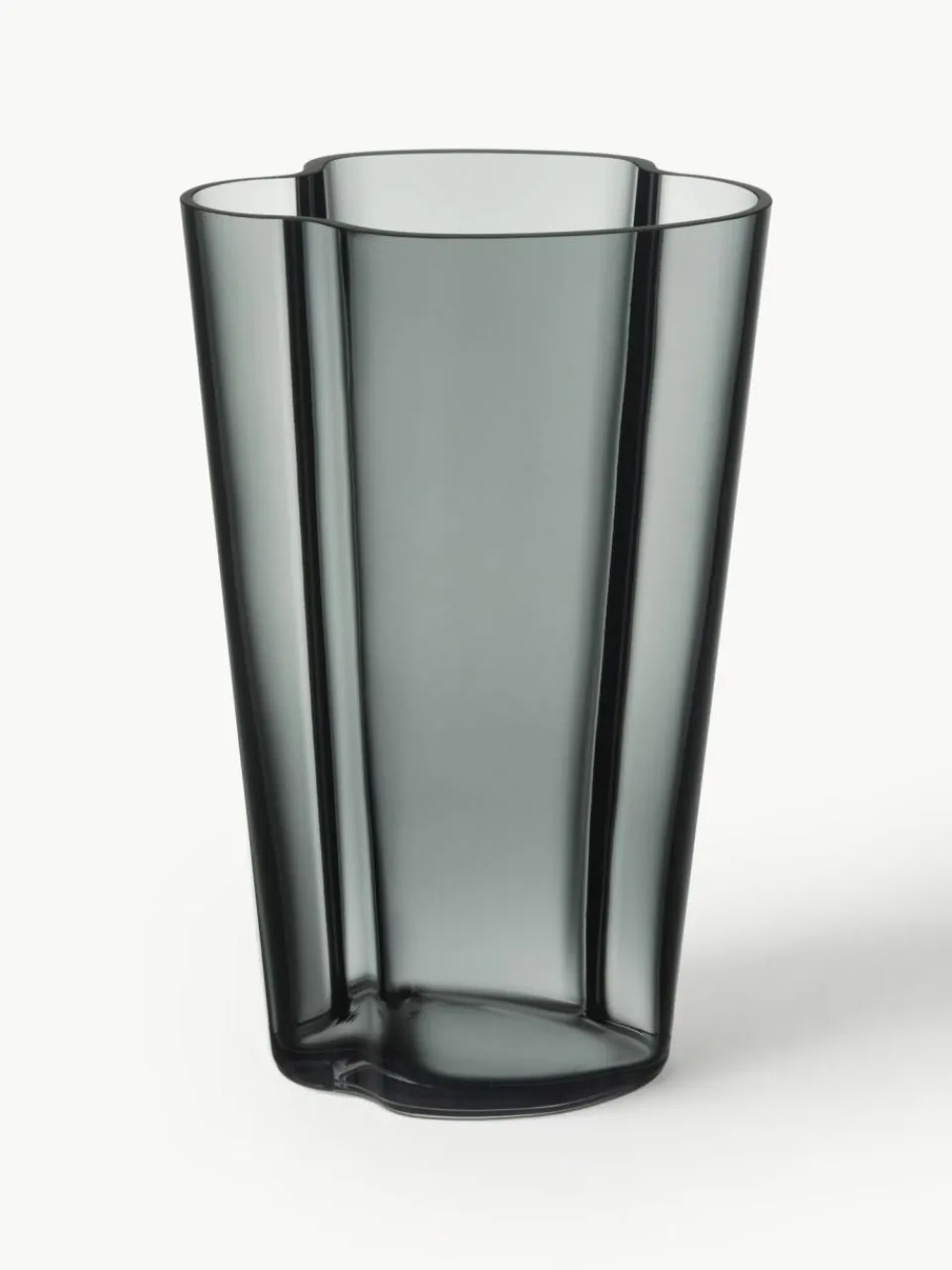 iittala Mundgeblasene Vase Alvar Aalto, H 22 cm