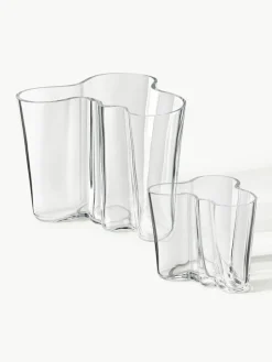 iittala Mundgeblasene Vasen Alvar Aalto, 2er-Set