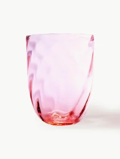 Anna von Lipa Mundgeblasene Wassergläser Swirl, 6 Stück