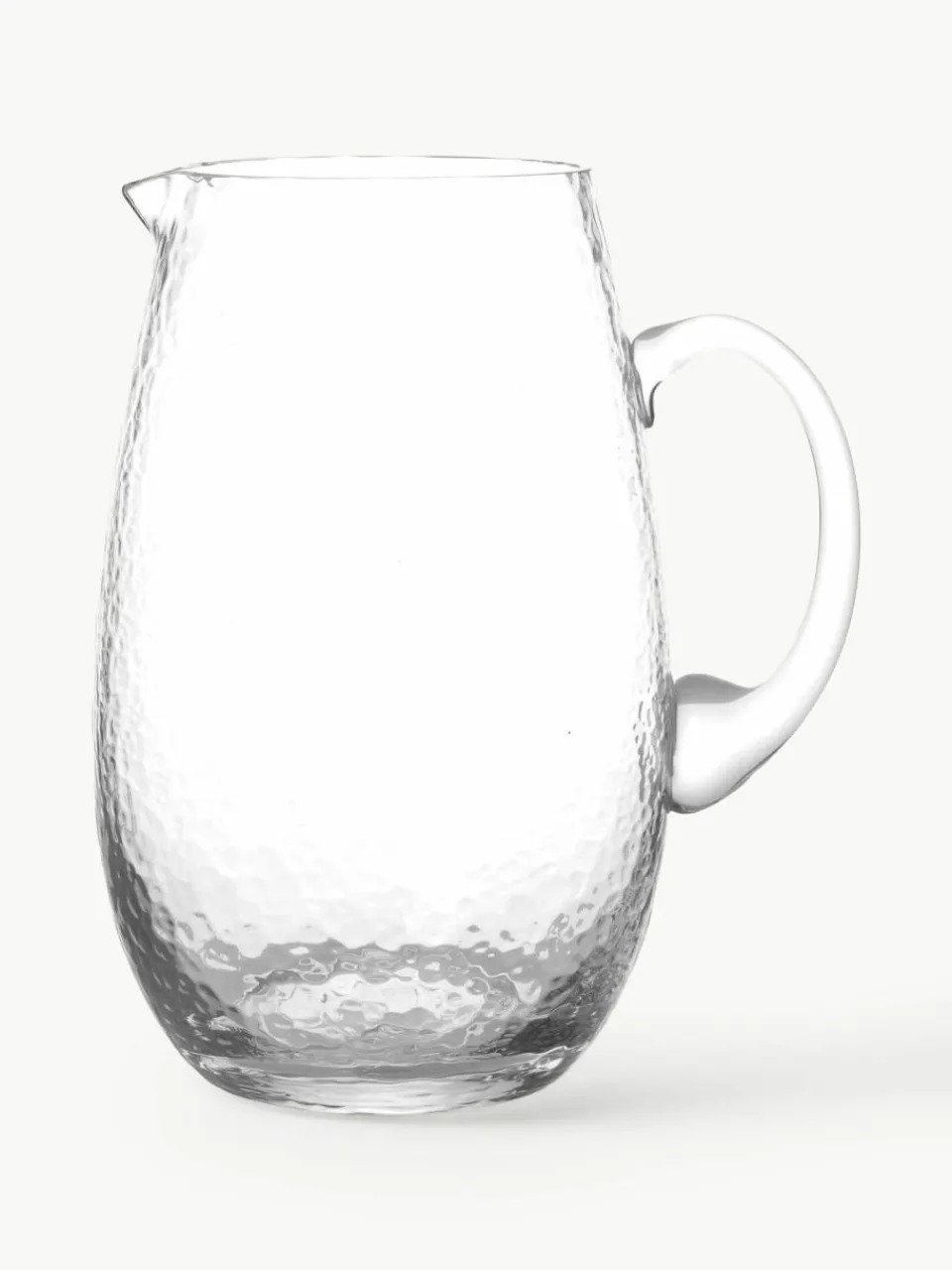 Broste Copenhagen Mundgeblasener Krug Hammered, 2 L