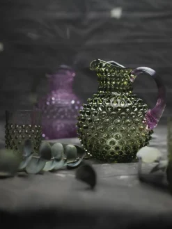 Anna von Lipa Mundgeblasener Krug Hobnail, 2 L