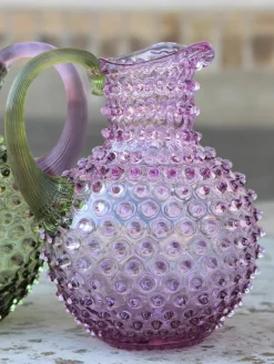 Anna von Lipa Mundgeblasener Krug Hobnail, 2 L