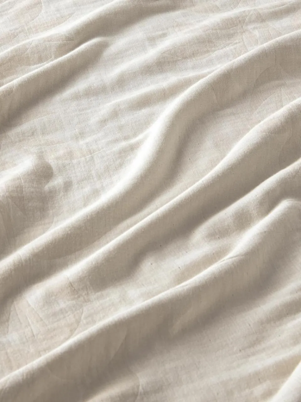 Westwing Collection Musselin-Bettdeckenbezug Jasmina mit floralem Muster