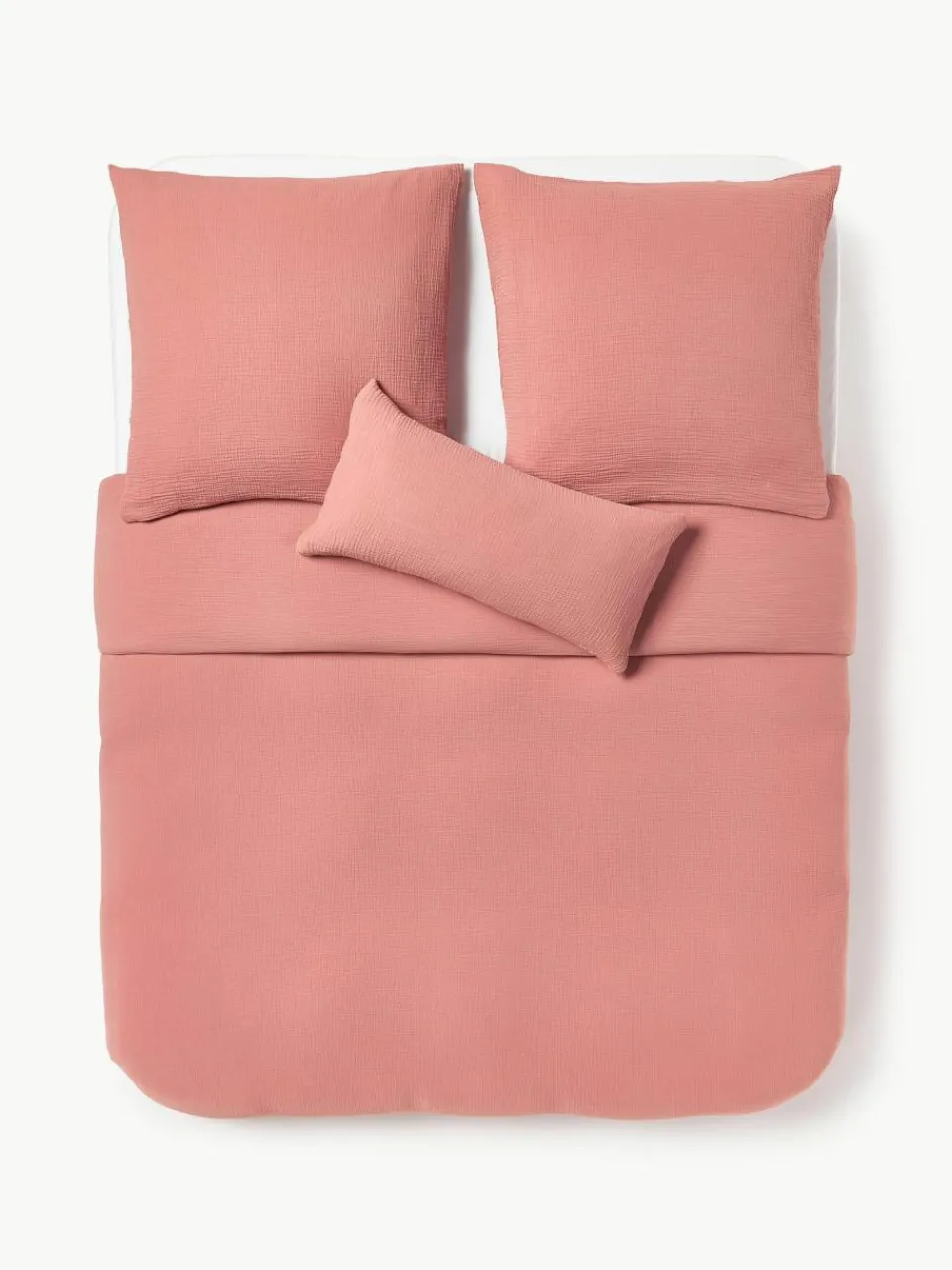 Westwing Collection Musselin-Bettdeckenbezug Odile