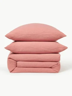 Westwing Collection Musselin-Bettdeckenbezug Odile