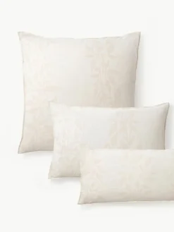 Westwing Collection Musselin-Kopfkissenbezug Jasmina mit floralem Muster