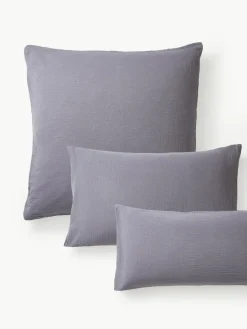Westwing Collection Musselin-Kopfkissenbezug Odile