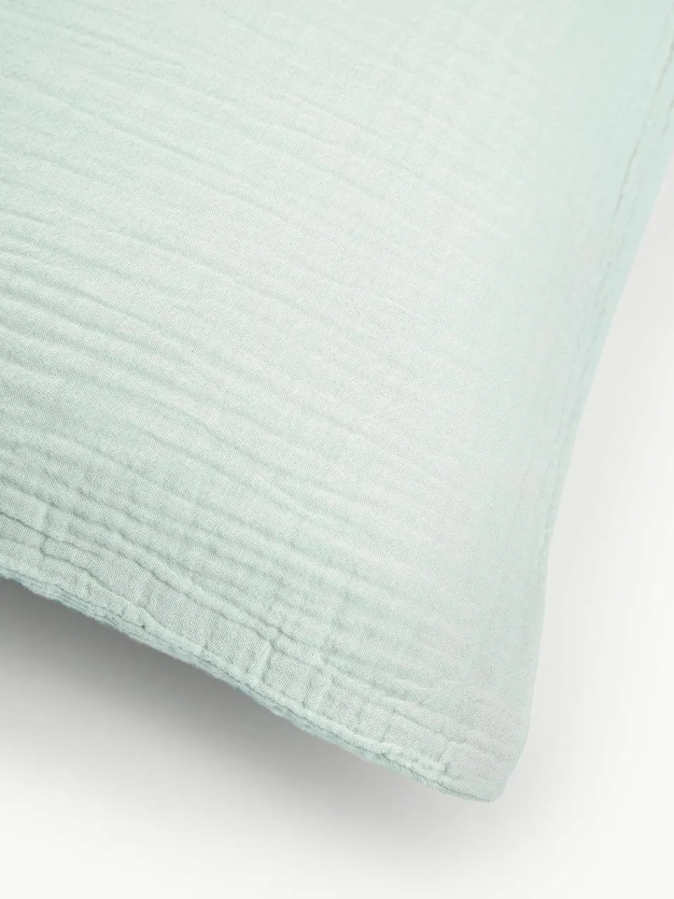 Westwing Collection Musselin-Kopfkissenbezug Odile