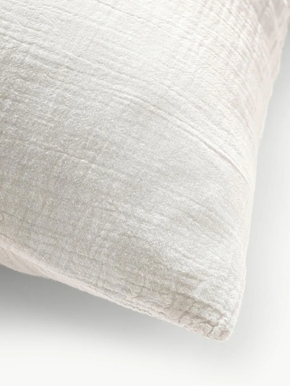 Westwing Collection Musselin-Kopfkissenbezug Odile