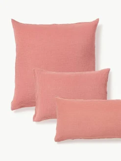 Westwing Collection Musselin-Kopfkissenbezug Odile