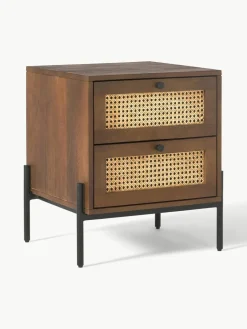 Westwing Collection Nachttisch Vienna mit Schubladen