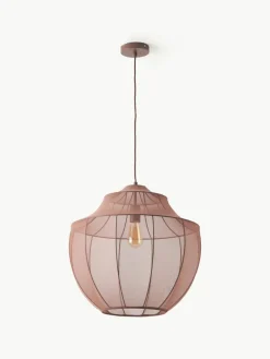 Westwing Collection Netzstoff-Pendelleuchte Beau