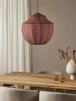 Westwing Collection Netzstoff-Pendelleuchte Beau