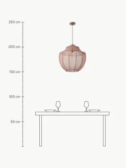 Westwing Collection Netzstoff-Pendelleuchte Beau