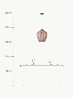 Westwing Collection Netzstoff-Pendelleuchte Beau