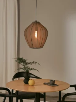 Westwing Collection Netzstoff-Pendelleuchte Beau