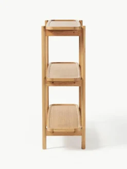 Westwing Collection Niedriges Holz-Regal Libby