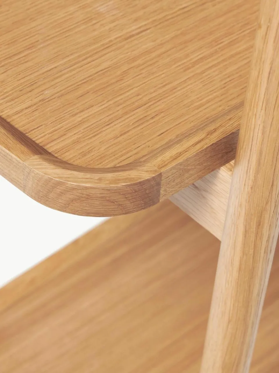 Westwing Collection Niedriges Holz-Regal Libby