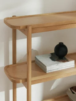Westwing Collection Niedriges Holz-Regal Libby