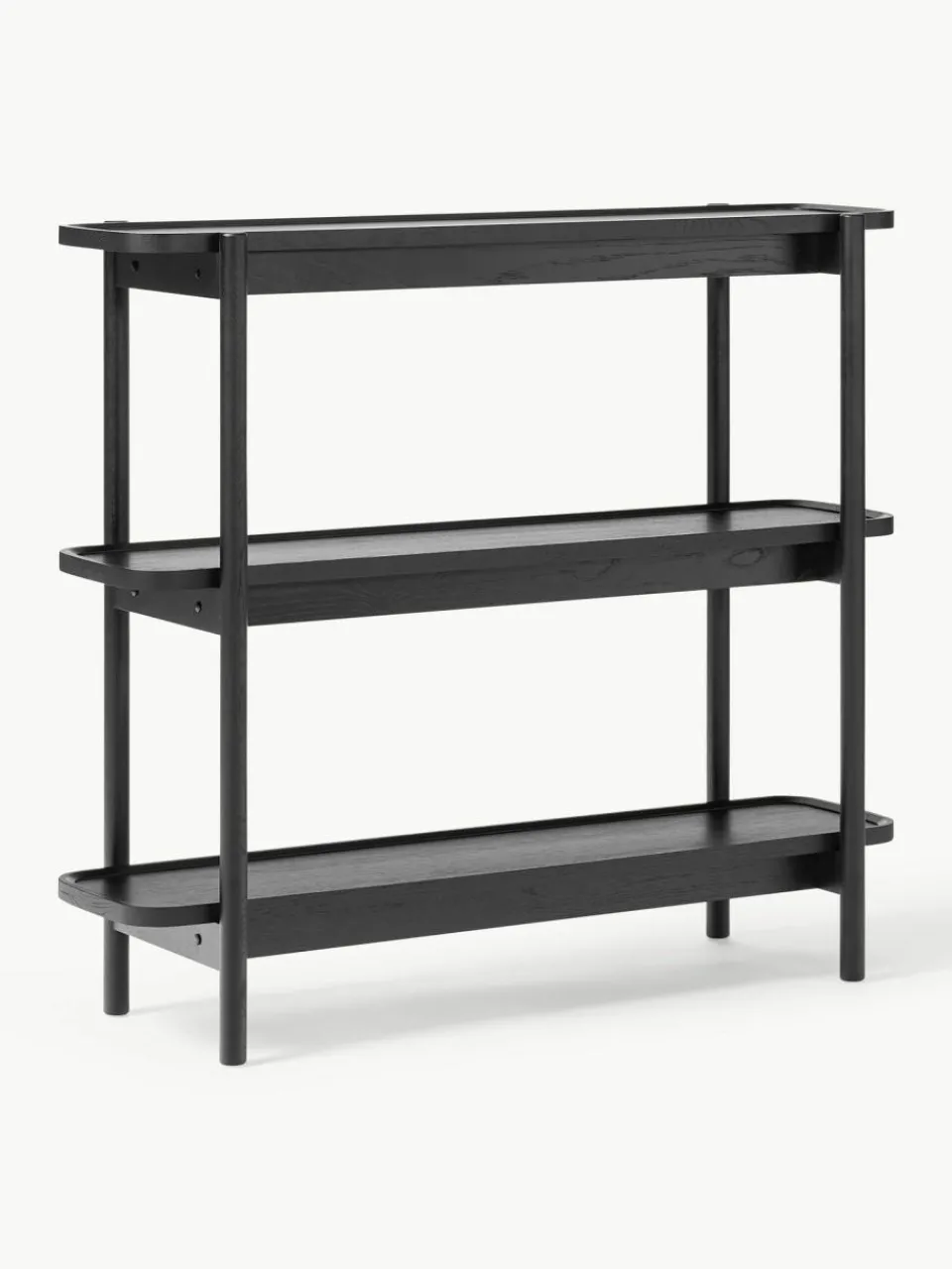 Westwing Collection Niedriges Holz-Regal Libby