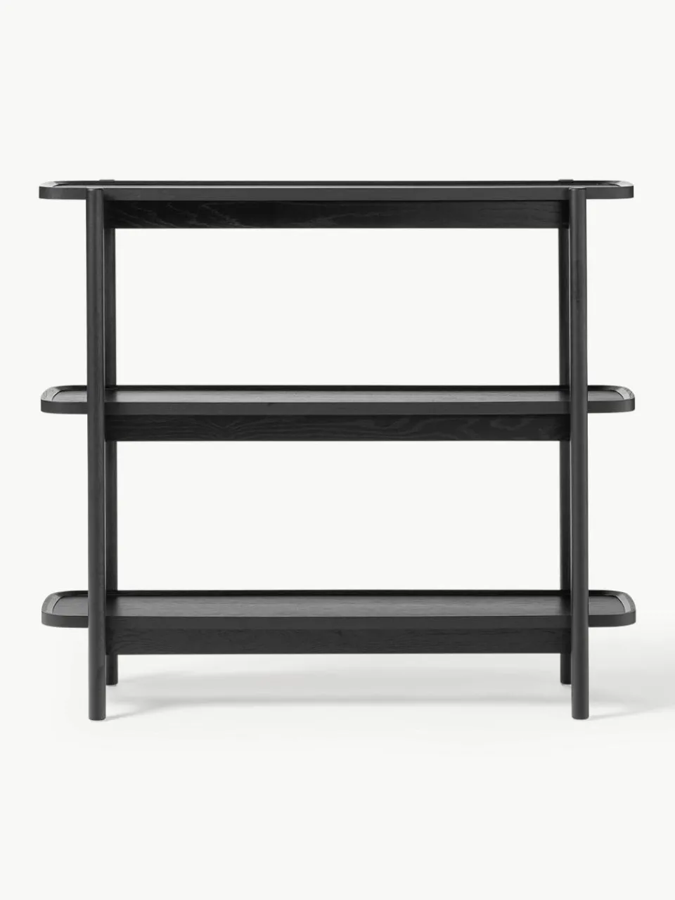 Westwing Collection Niedriges Holz-Regal Libby