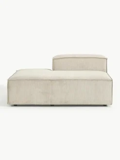 Westwing Collection Ottomane-Modul Lennon aus Cord