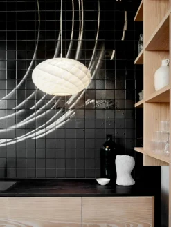 Louis Poulsen Ovale LED-Pendelleuchte Patera