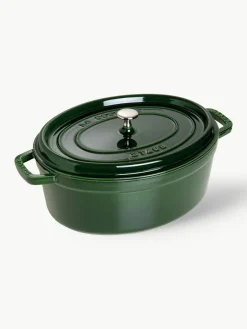 Staub Ovaler Bräter La Cocotte aus Gusseisen