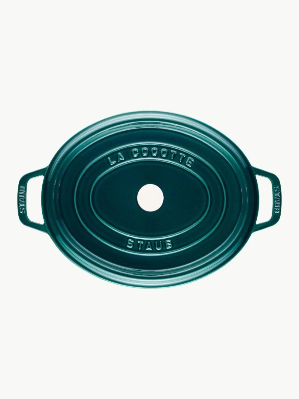 Staub Ovaler Bräter La Cocotte aus Gusseisen