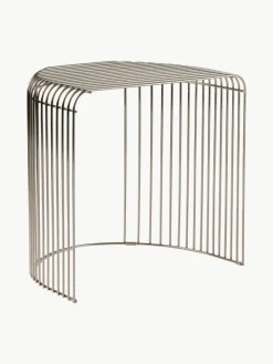 Aytm Ovaler Metall-Beistelltisch Curva