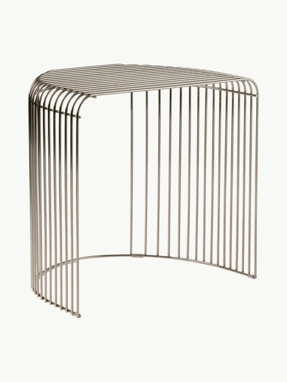Aytm Ovaler Metall-Beistelltisch Curva