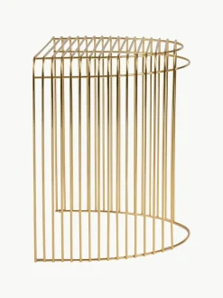 Aytm Ovaler Metall-Beistelltisch Curva