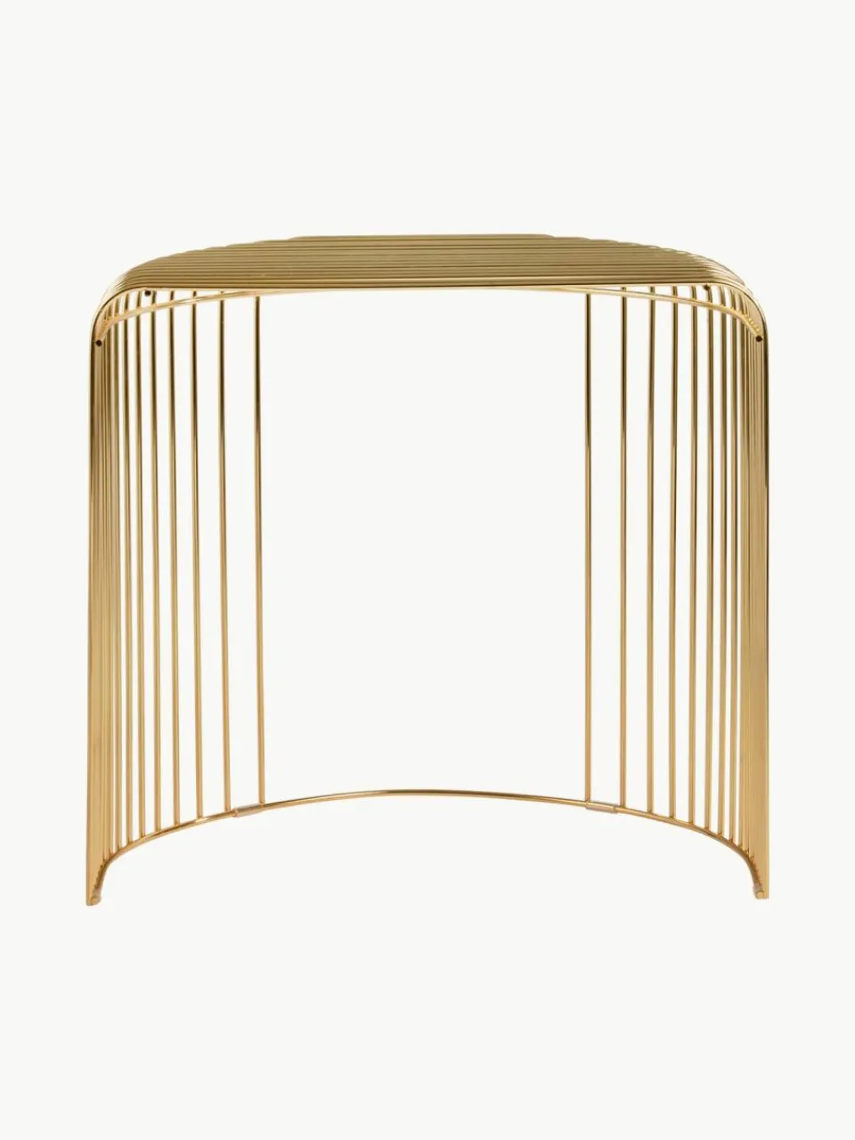 Aytm Ovaler Metall-Beistelltisch Curva