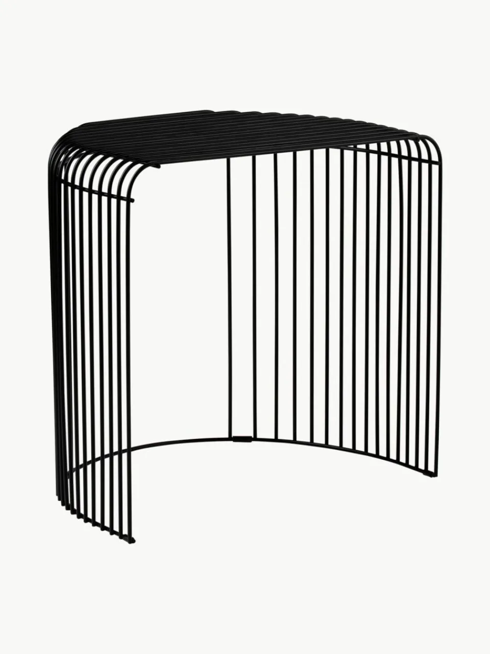 Aytm Ovaler Metall-Beistelltisch Curva