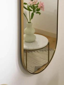 Westwing Collection Ovaler Wandspiegel Lucia