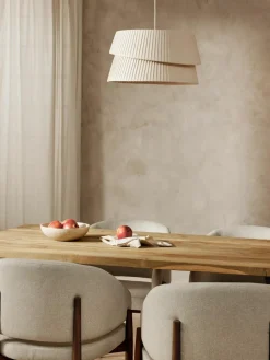 Westwing Collection Pendelleuchte Nyla mit asymmetrischem Lampenschirm