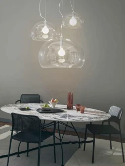 Kartell Pendelleuchte Small FL/Y