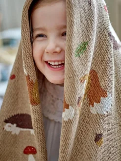 Kinder Bloomingville mini Plaid Fall mit Quasten