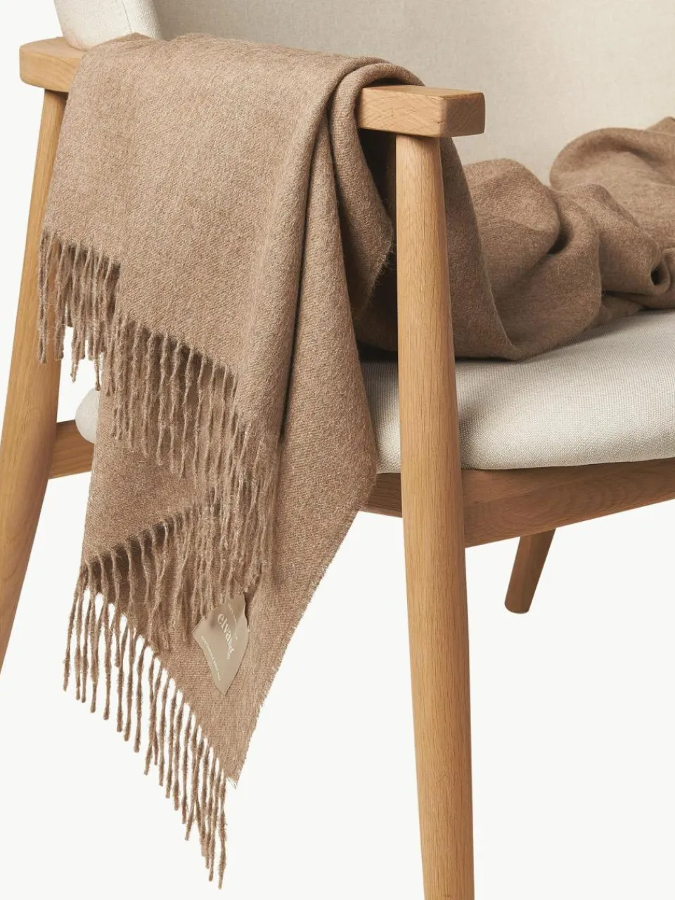 Elvang Plaid Luxury aus Babyalpaka-Wolle
