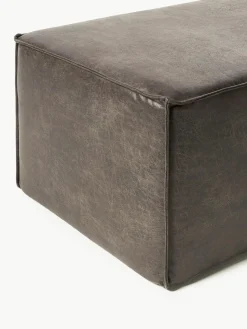 Westwing Collection Polsterbank Sanja aus recyceltem Leder