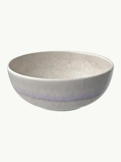 Villeroy & Boch Porzellan-Frühstücks-Set Perlemor Sand, 2 Personen (6-tlg.)