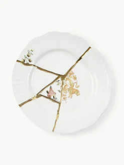 Seletti Porzellan-Frühstücksteller Kintsugi
