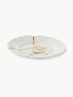 Seletti Porzellan-Frühstücksteller Kintsugi
