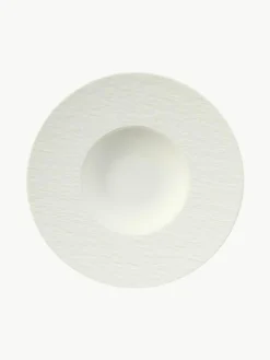 Villeroy & Boch Porzellan-Geschirr-Set Manufacture Rock, 2 Personen (6-tlg.)