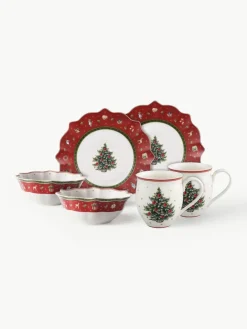 Villeroy & Boch Porzellan-Geschirr-Set Toy's Delight, 2 Personen (6-tlg.)