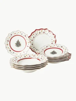 Villeroy & Boch Porzellan-Geschirr-Set Toy's Delight, 4 Personen (12-tlg.)